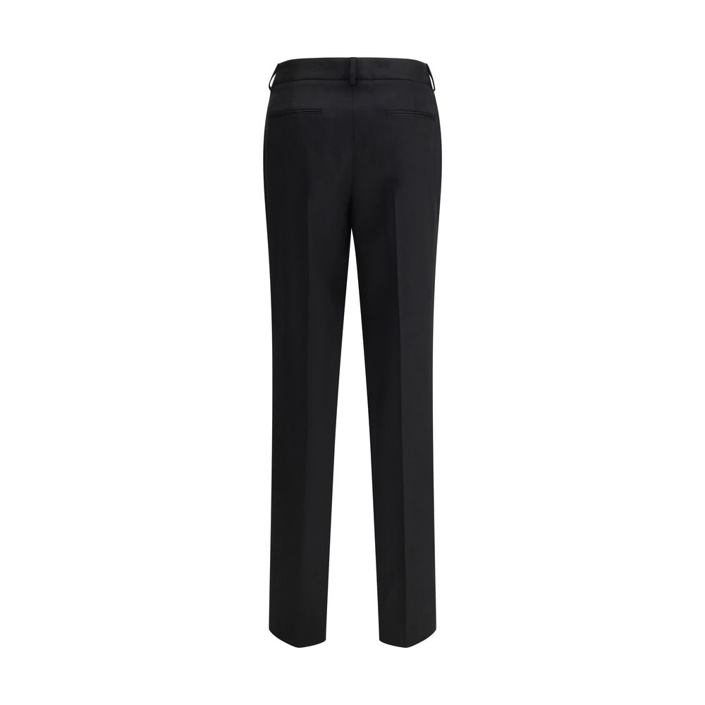 Lardini Black Wool Oves Aries Women's Pants