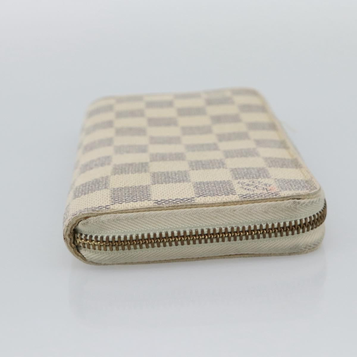 Louis Vuitton Zippy Organizer Damier Ebene Beige Canvas Wallets Accessory (Pre-Owned)
