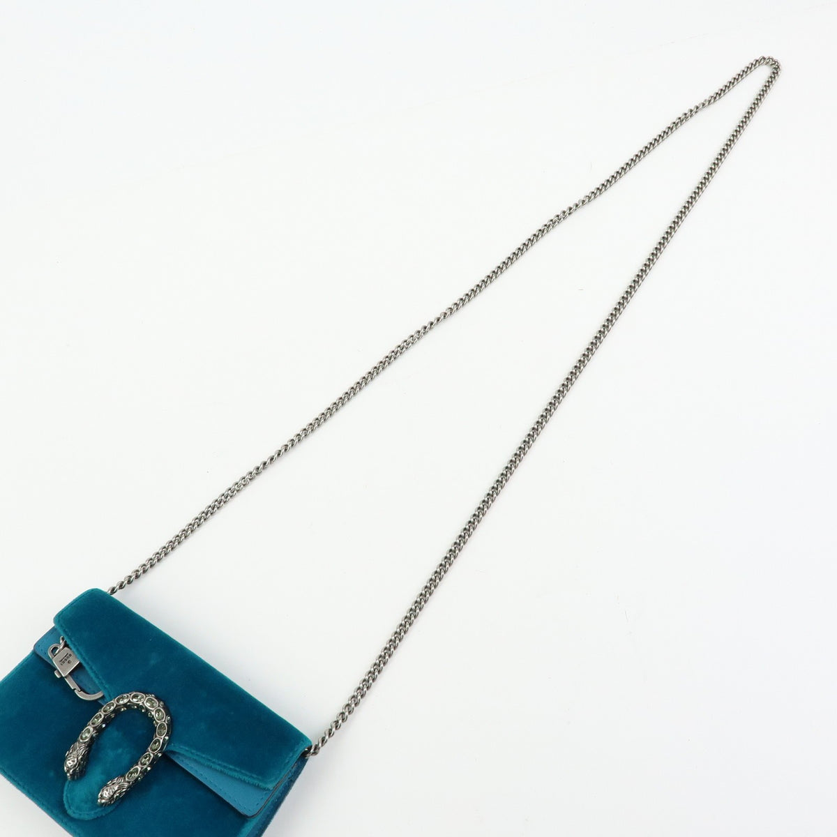 Gucci Dionysus Velvet Green Velvet Handbag (Pre-Owned)