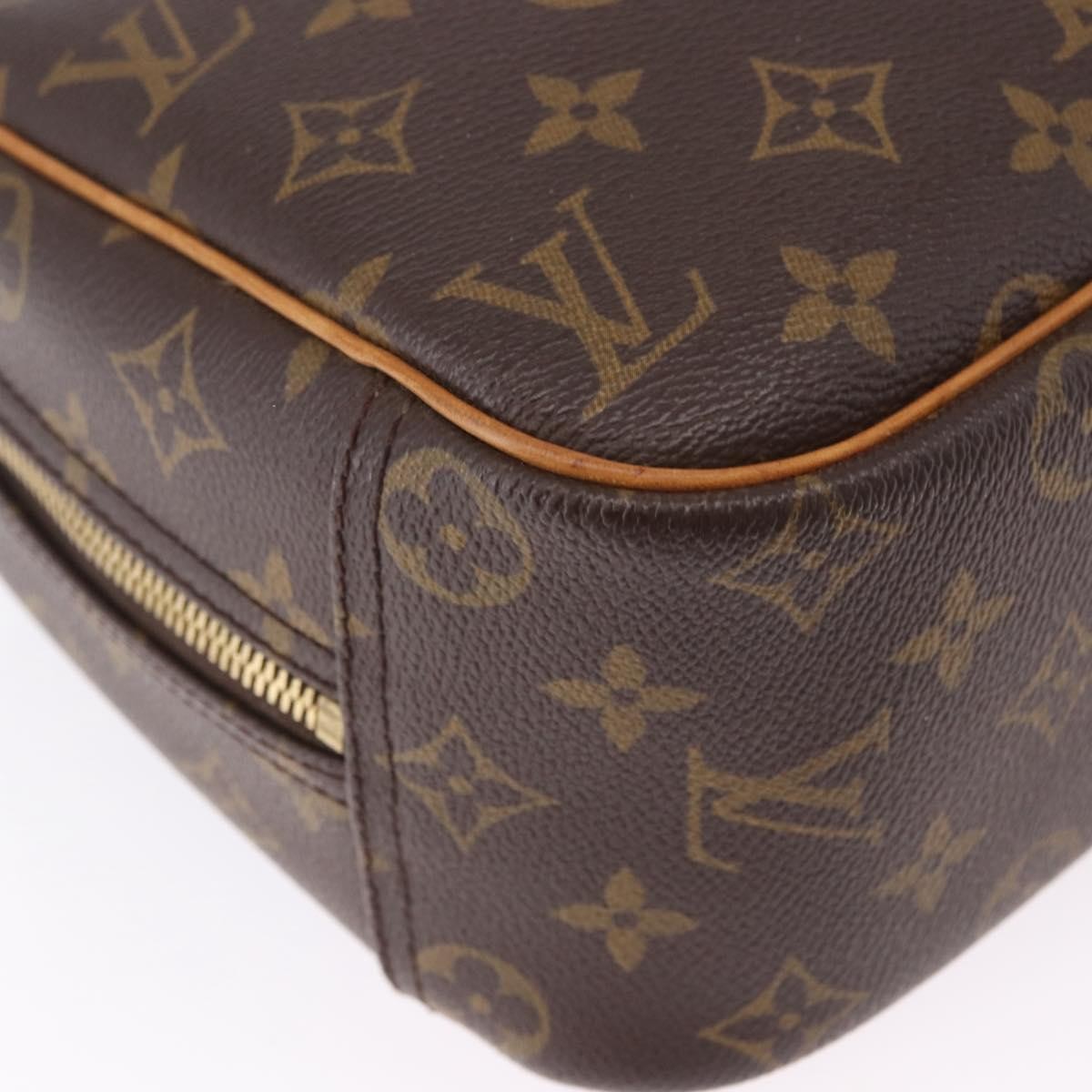 Louis Vuitton Trouville Monogram Canvas Brown Canvas Handbag (Pre-Owned)