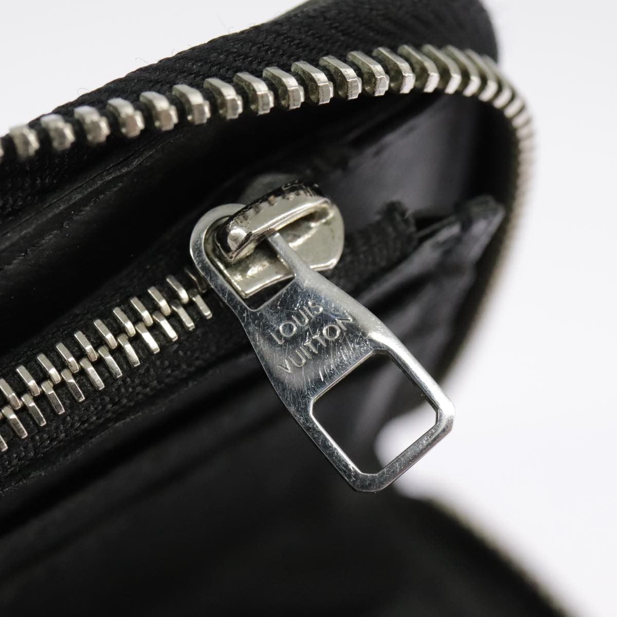 Louis Vuitton Zippy Wallet Vertical Damier Graphite Gray Canvas Wallets Accessory (Pre-Owned)
