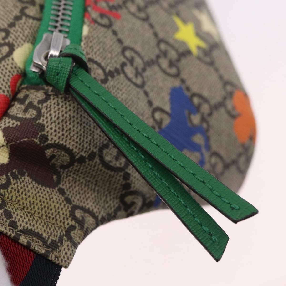 Gucci Children's Belt Bag Printed Gg Coated Canvas Beige Canvas Clutche & Pouche Bag (Pre-Owned)