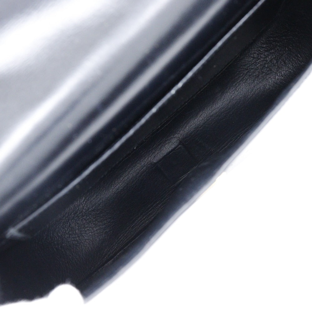 Hermès Lift Black Leather Shoulder Bag (Pre-Owned)