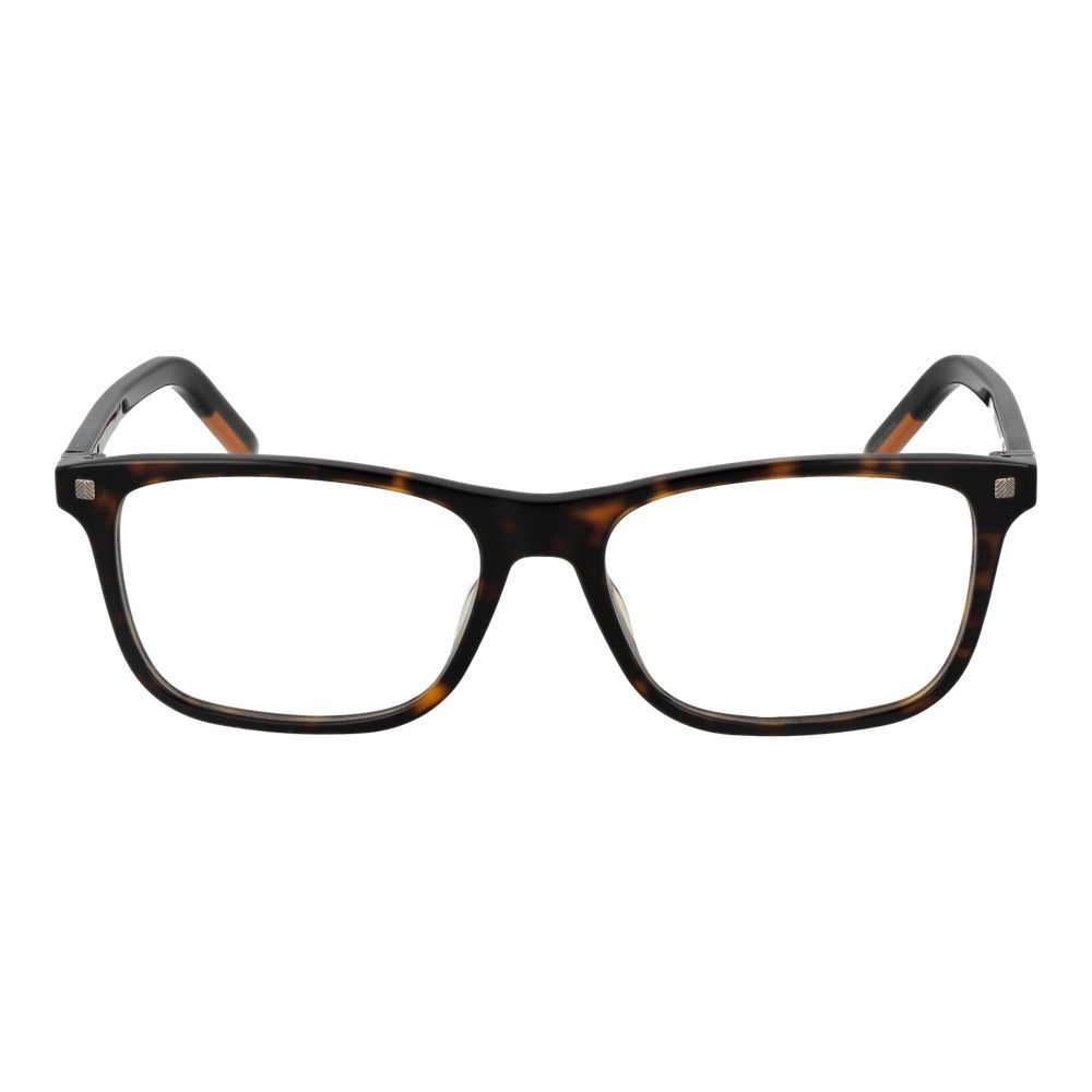 Ermenegildo Zegna Brown Acetate Glasses Men's (Frames)