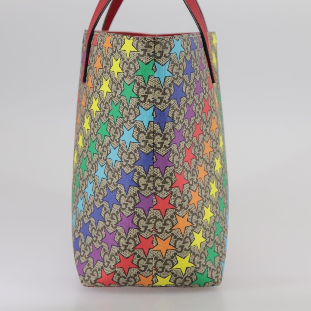 Gucci Children's Printed Coated Canvas Multicolour Canvas Tote Bag Bag (Pre-Owned)