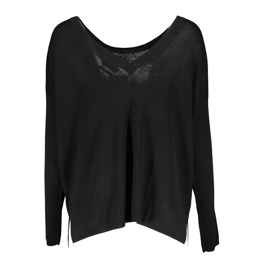 Gant Black Wool Women Women's Sweater