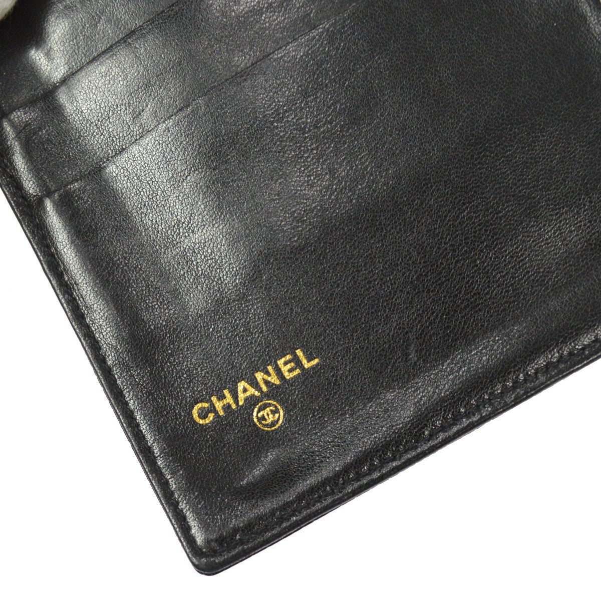 Chanel Timeless Cc French Caviar Black Leather Wallets Accessory (Pre-Owned)