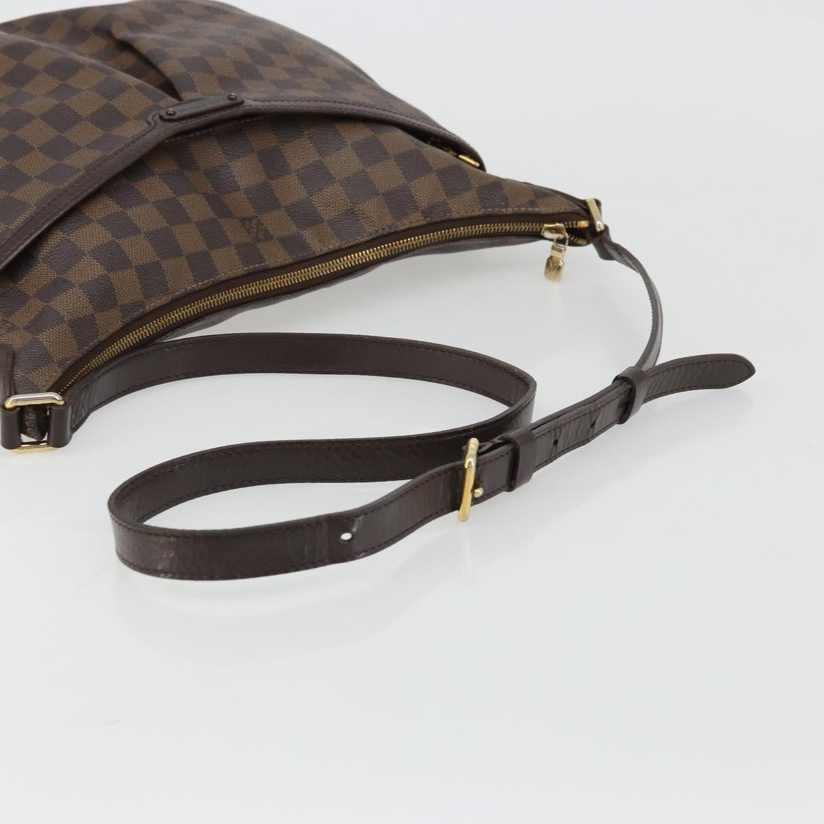 Louis Vuitton Bloomsbury Damier Ebene Brown Canvas Handbag (Pre-Owned)