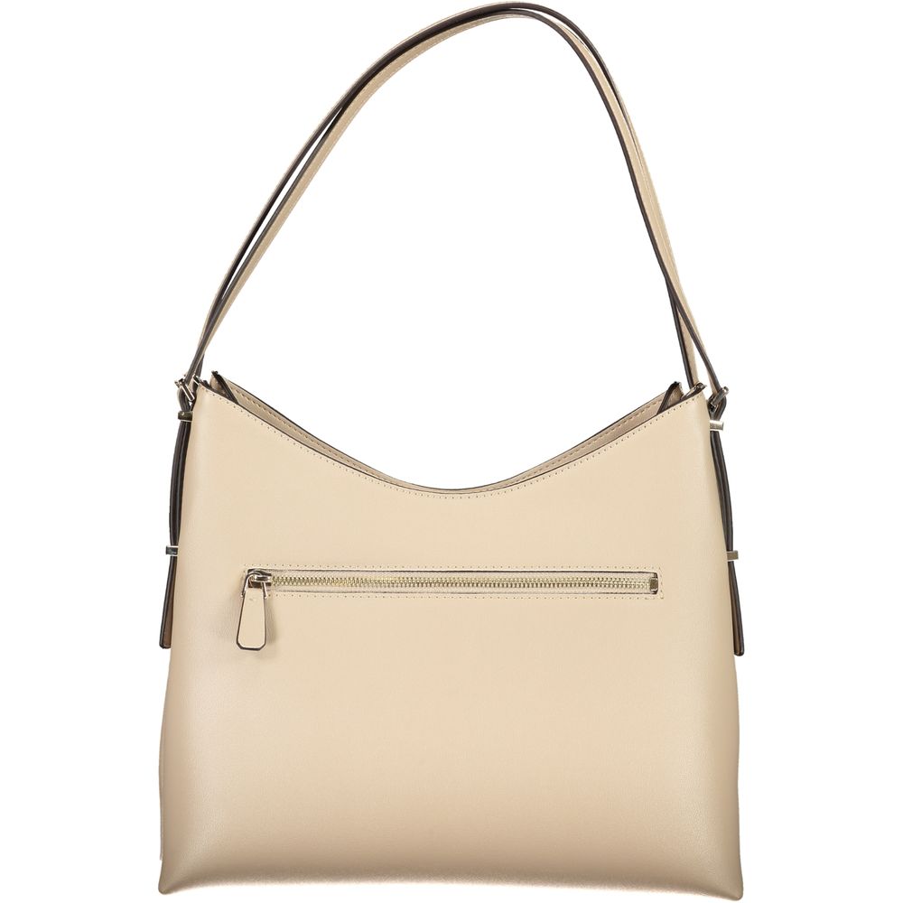 Guess Jeans Beige Poliuretano Women Women's Handbag