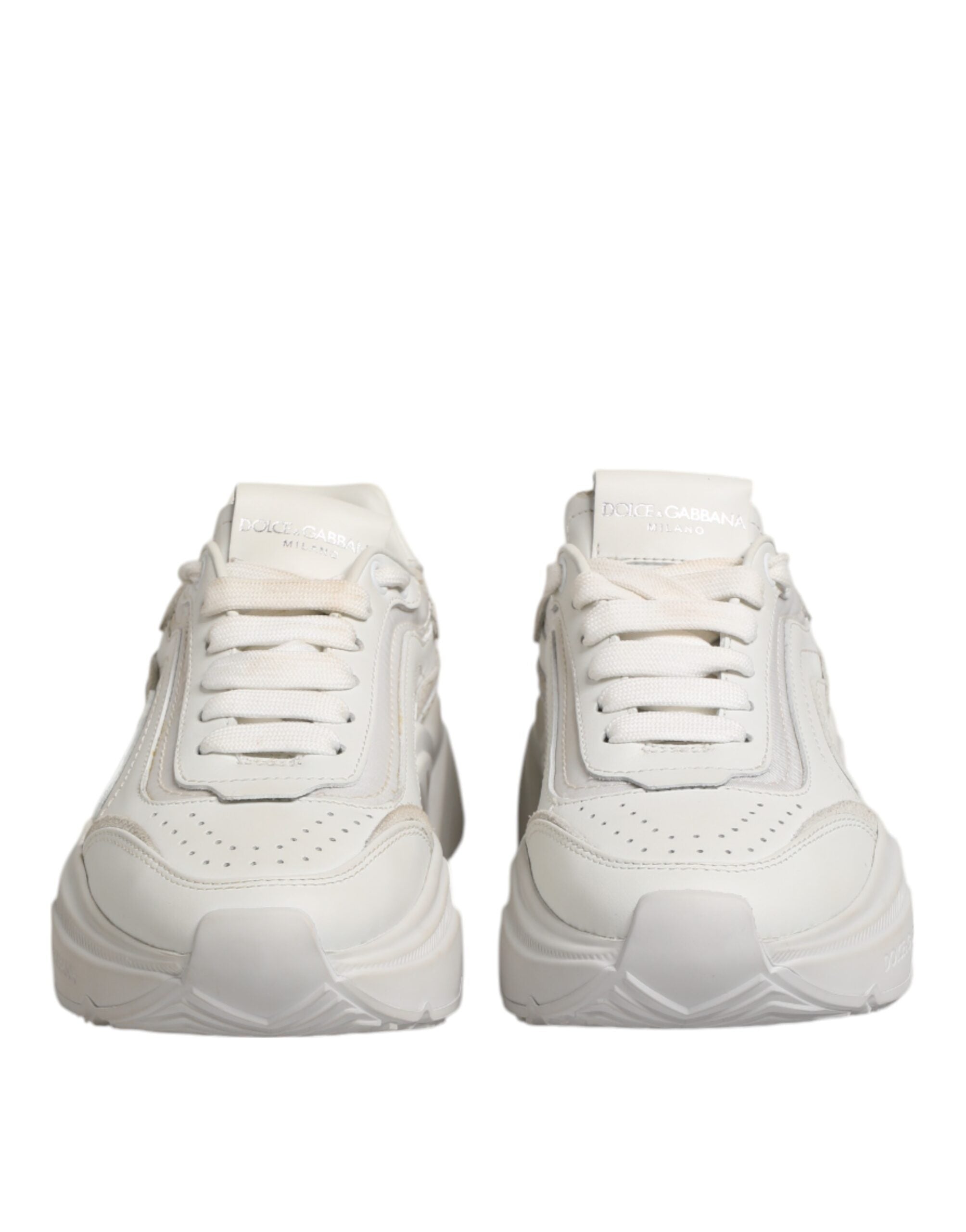 Dolce & Gabbana White Daymaster Low Top Sneaker Women's Shoes (Pre-Owned)