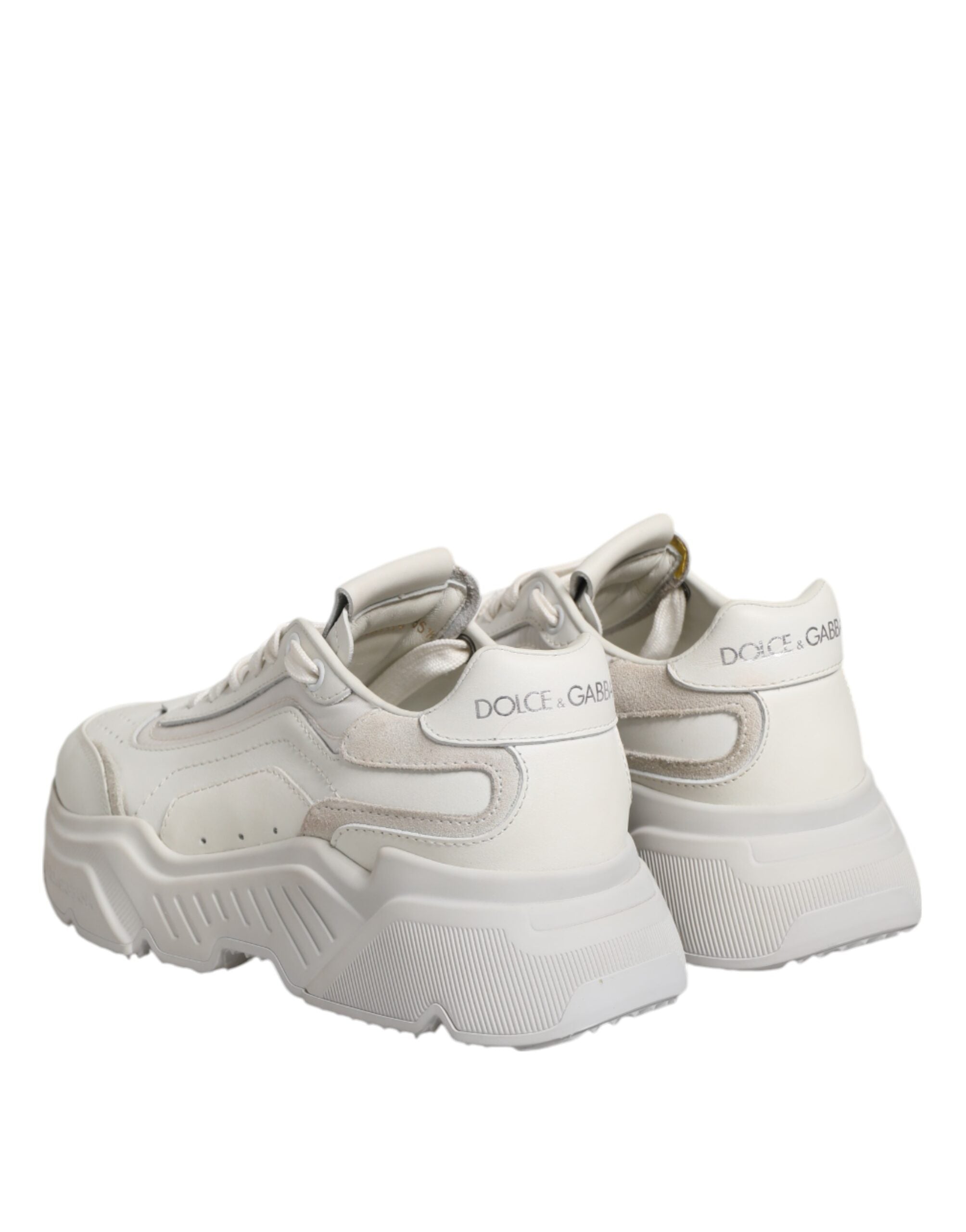 Dolce & Gabbana White Daymaster Low Top Sneaker Women's Shoes (Pre-Owned)