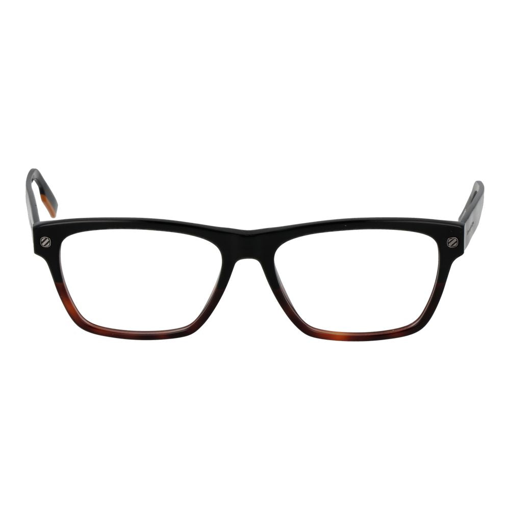 Ermenegildo Zegna Black Acetate Glasses Men's (Frames)