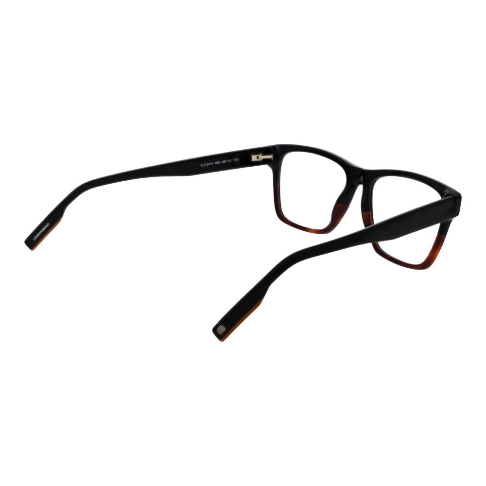 Ermenegildo Zegna Black Acetate Glasses Men's (Frames)