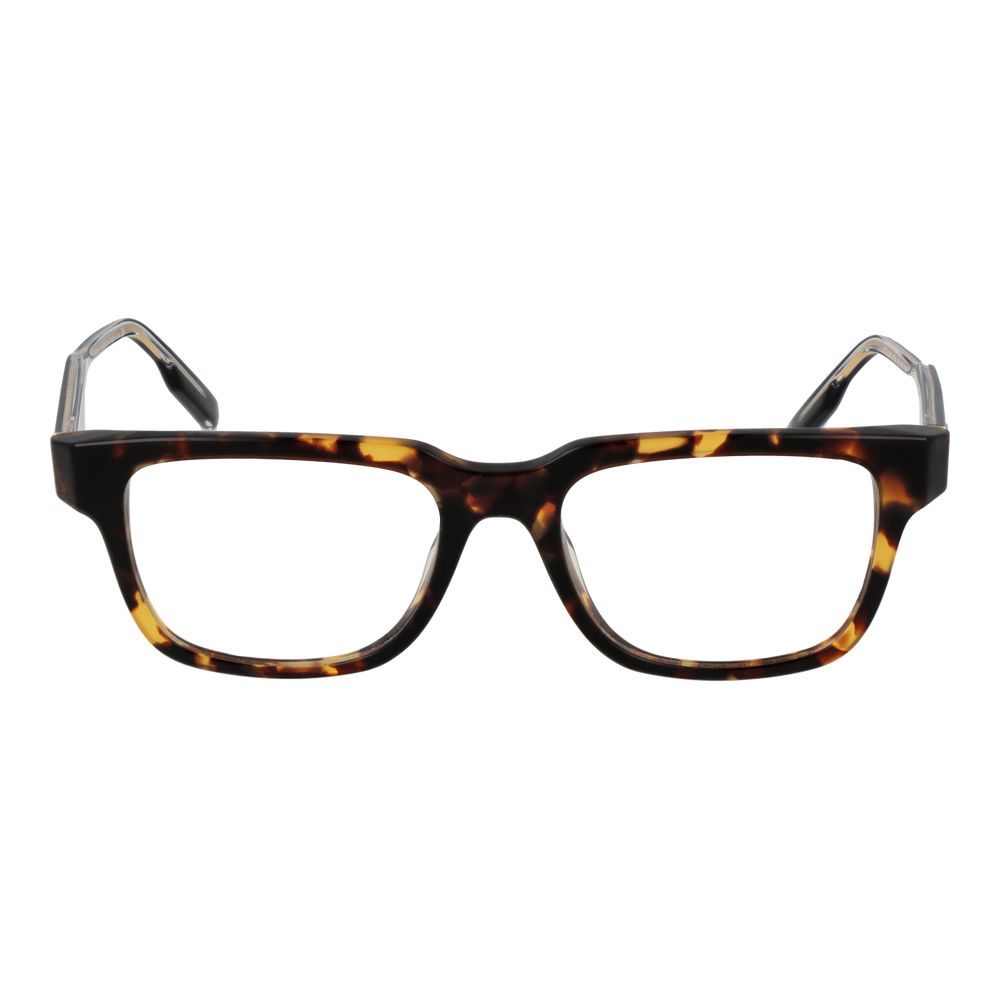 Ermenegildo Zegna Brown Acetate Glasses Men's (Frames)