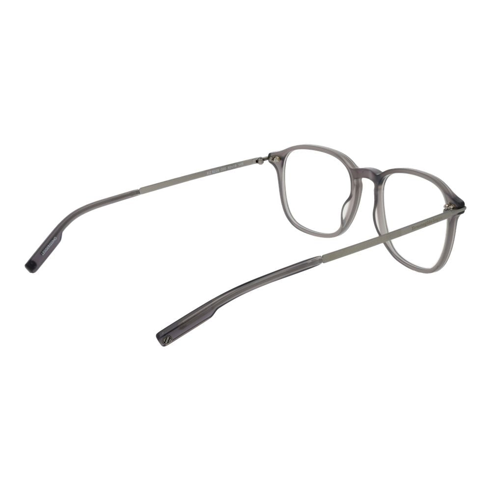 Ermenegildo Zegna Gray Acetate Glasses Men's (Frames)