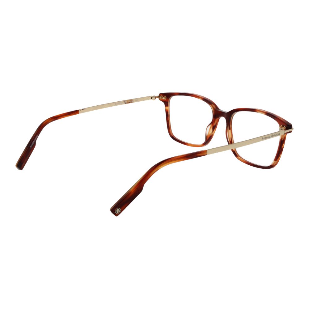 Ermenegildo Zegna Brown Acetate Glasses Men's (Frames)