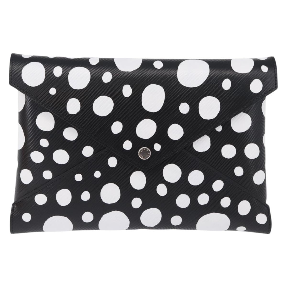 Louis Vuitton Kirigami Pochette Set Yayoi Kusama Infinity Dots Epi Leather Black Leather Clutche & Pouche Bag (Pre-Owned)