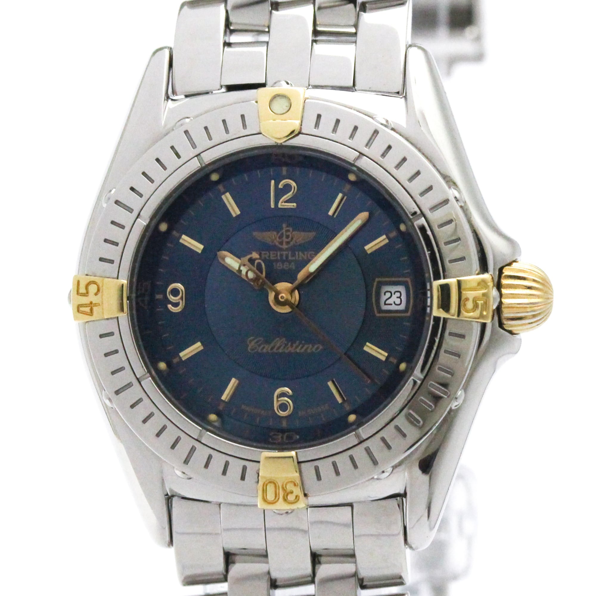 Breitling Callistino Quartz Stainless Steel Watch (Pre-Owned)