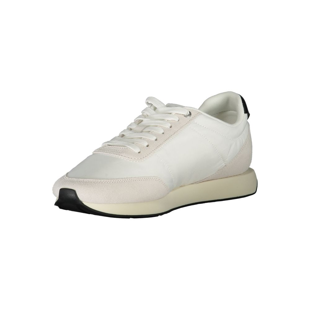 Calvin Klein White Polyester Men Men's Sneaker