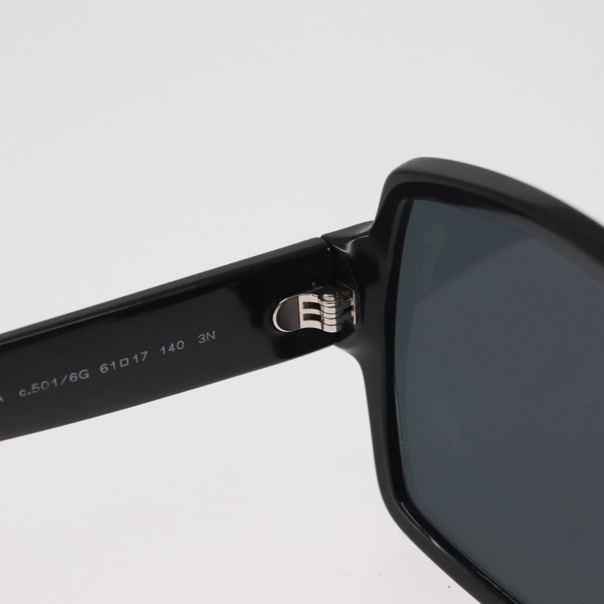 Chanel Logo Cc Plastic Black Plastic Sunglasse Accessory (Pre-Owned)