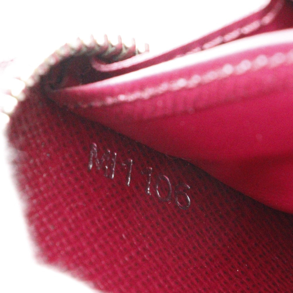 Louis Vuitton Zippy Wallet Red Leather Wallet (Pre-Owned)