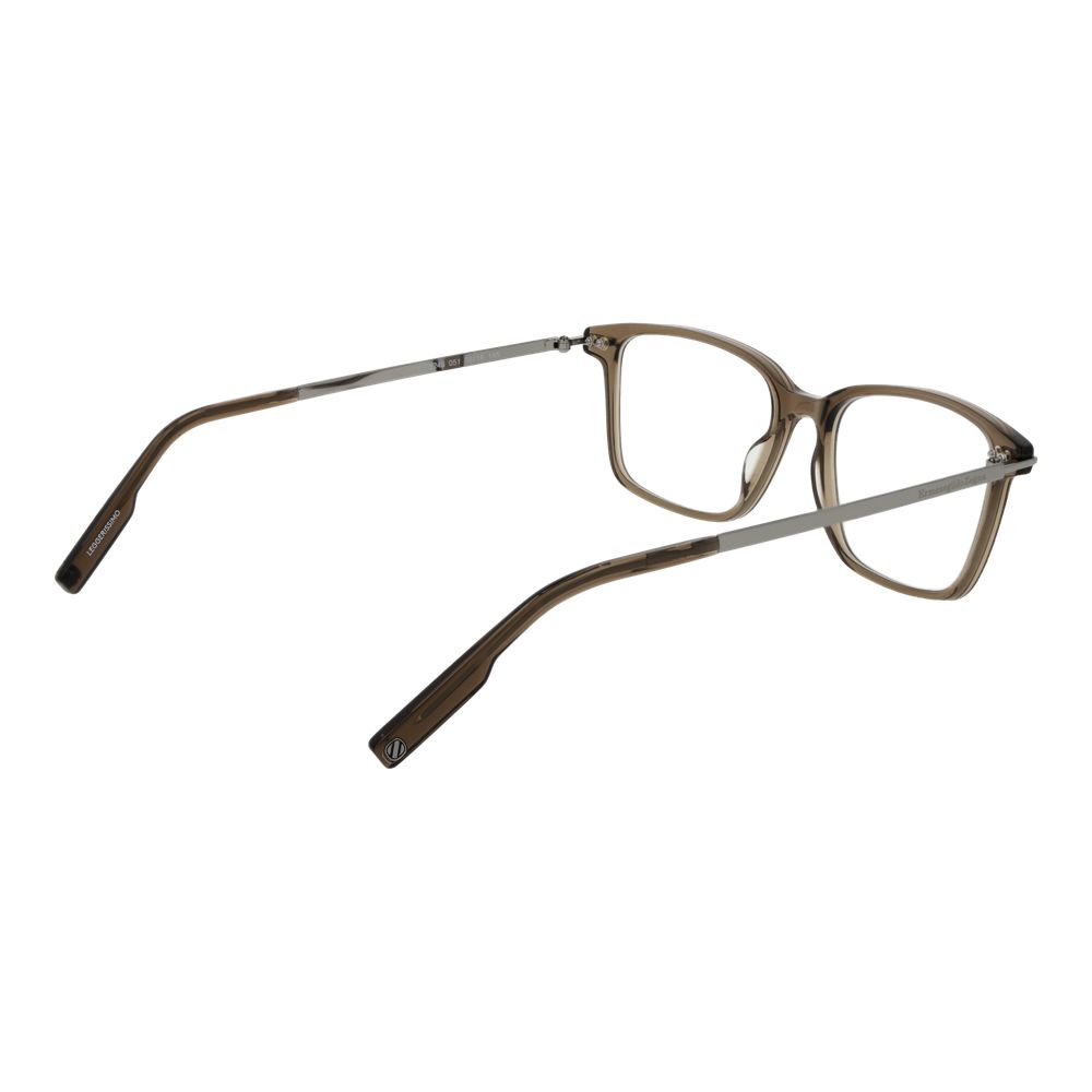 Ermenegildo Zegna Beige Acetate Glasses Men's (Frames)