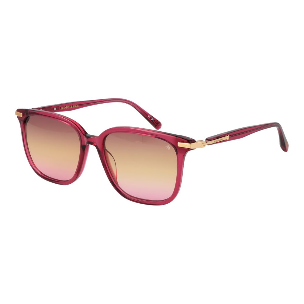 Scotch & Soda Pink Acetate Women's Sunglasses