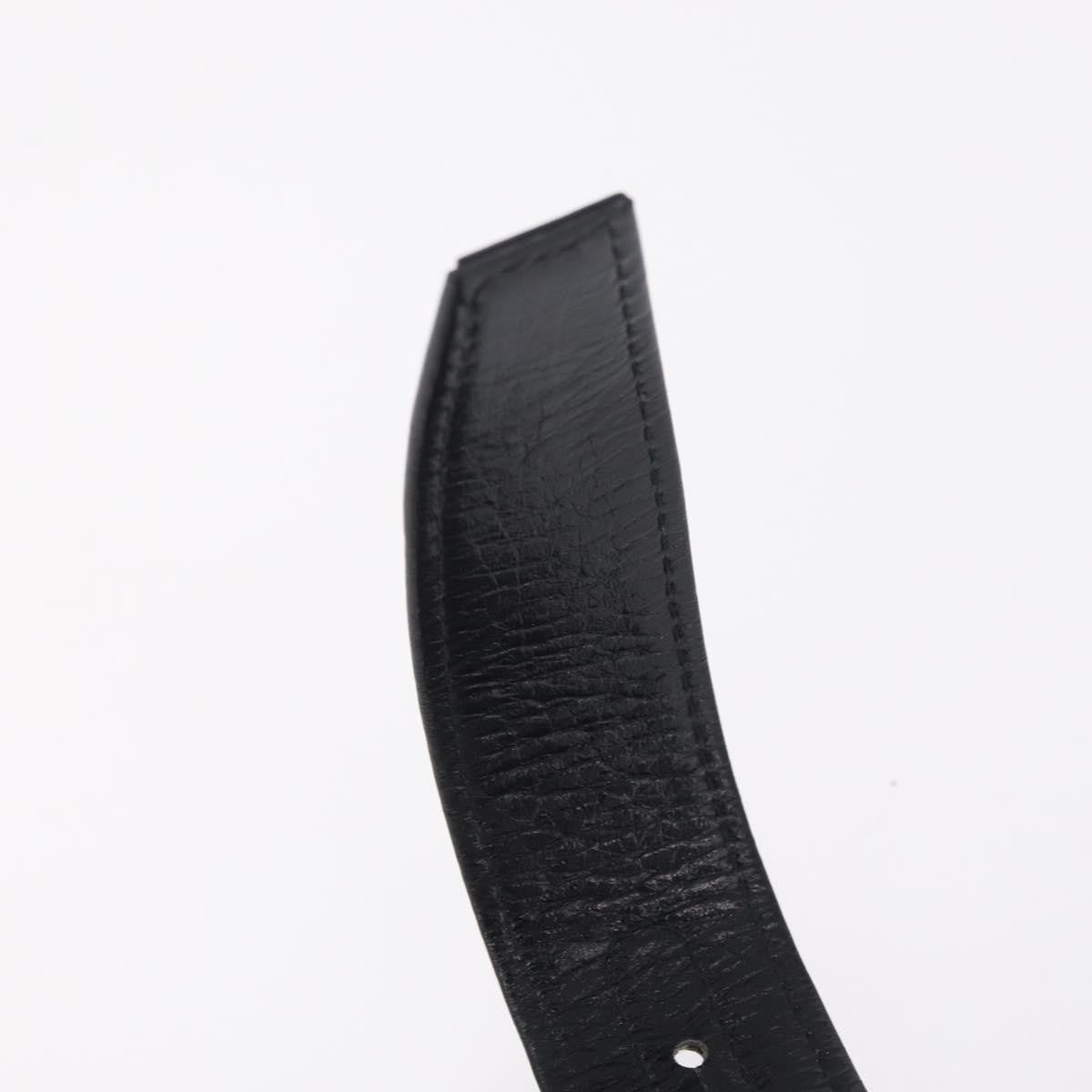 Christian Dior D Buckle Belt Canvas And Leather Navy Canvas Belts Accessory (Pre-Owned)