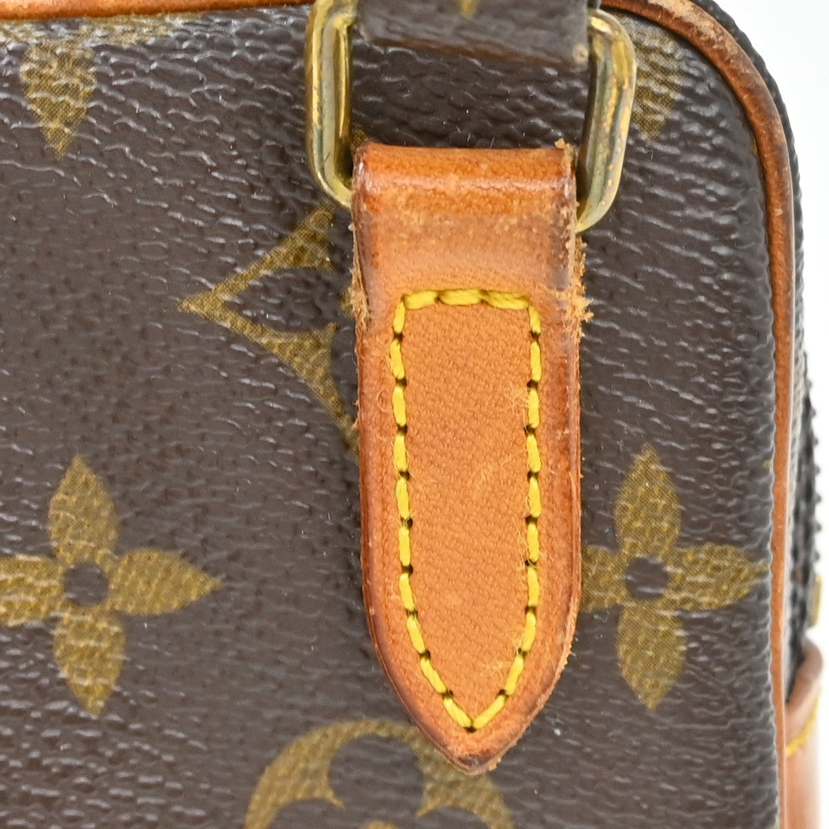 Louis Vuitton Pochette Marly Bandouliere Monogram Canvas Brown Canvas Shoulder Bag Bag (Pre-Owned)