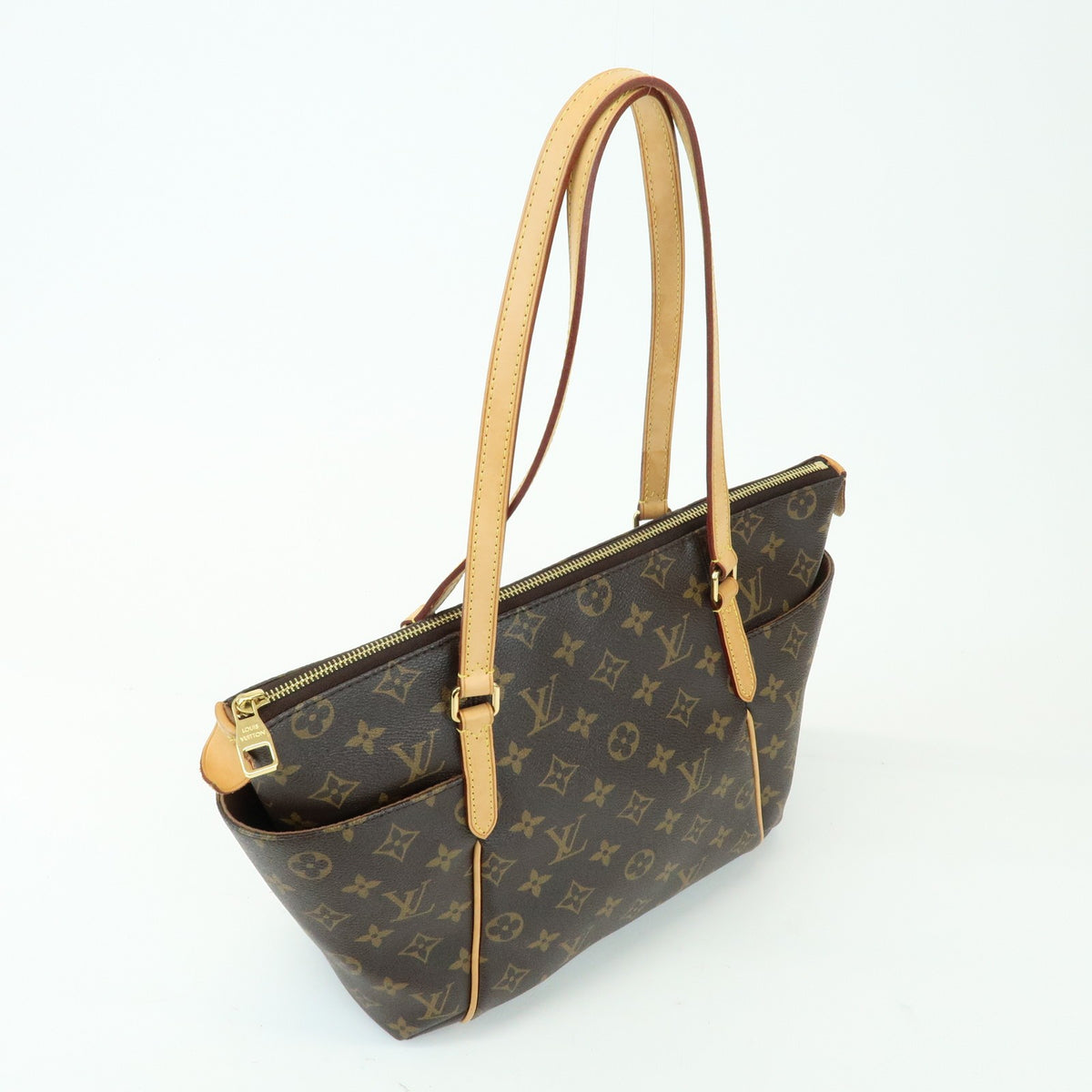 Louis Vuitton Totally Monogram Canvas Brown Canvas Tote Bag Bag (Pre-Owned)