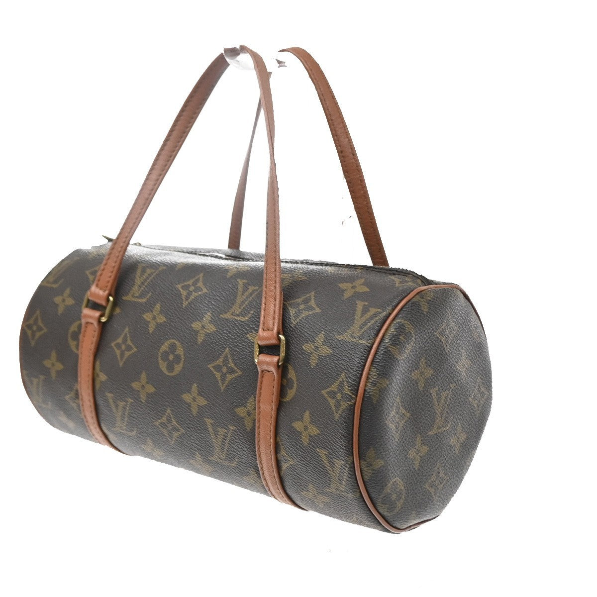 Louis Vuitton Papillon Monogram Brown Canvas Handbag (Pre-Owned)