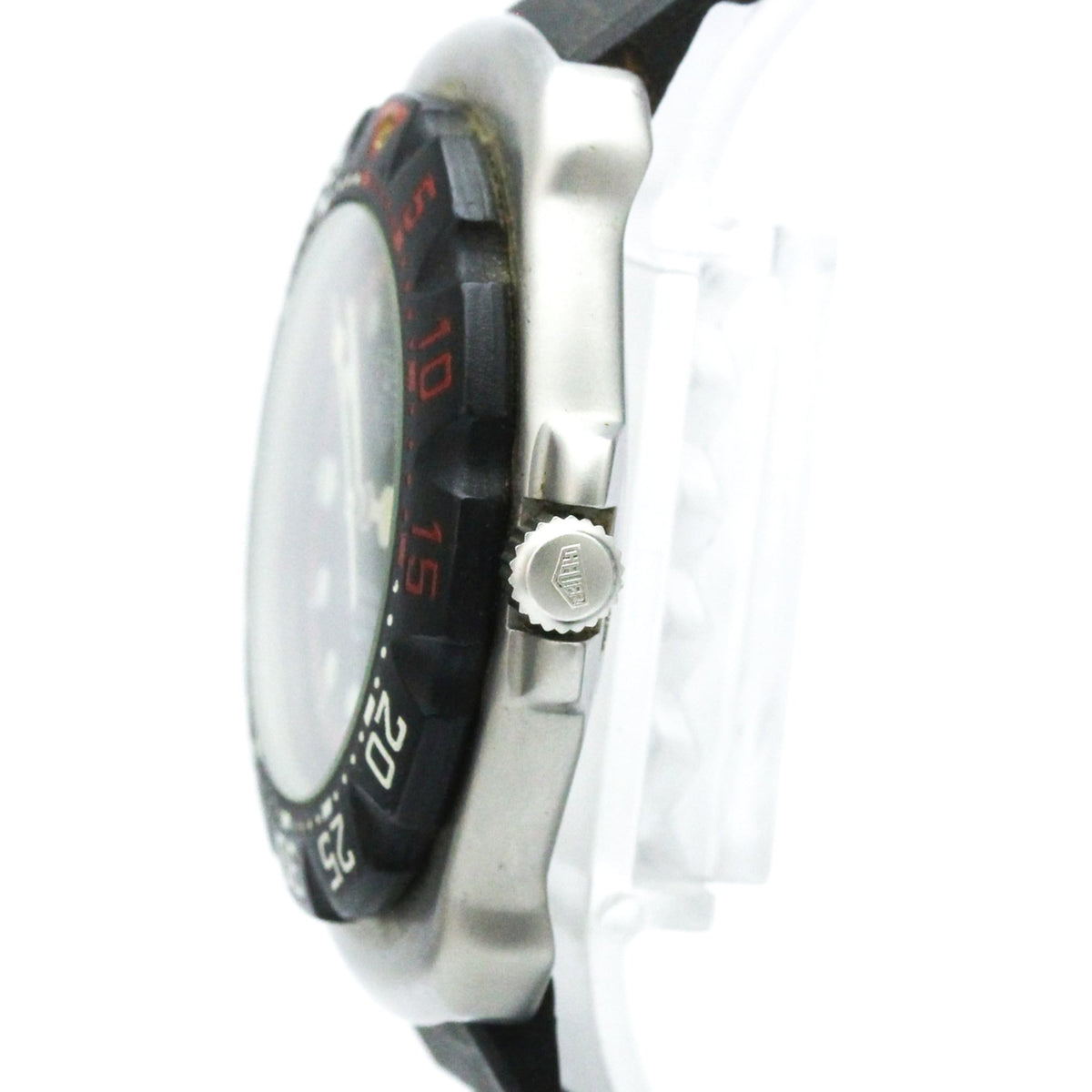 Tag Heuer Formula 1 Lady Stainless Steel And Rubber Watch (Pre-Owned)