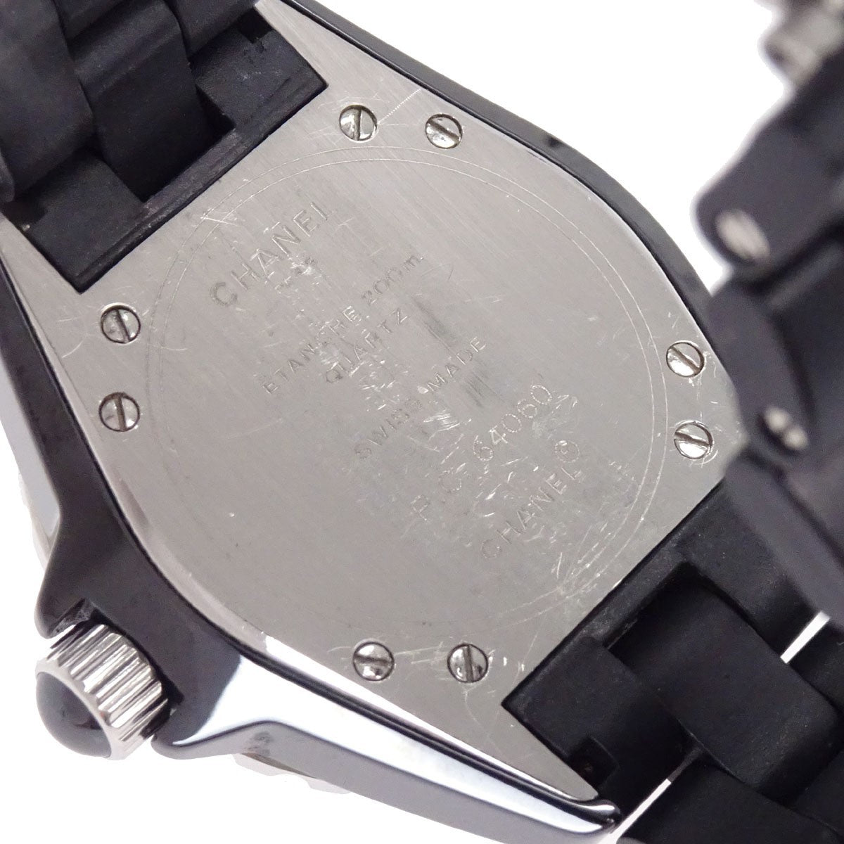 Chanel J12 Quartz Ceramic And Stainless Steel Watch (Pre-Owned)