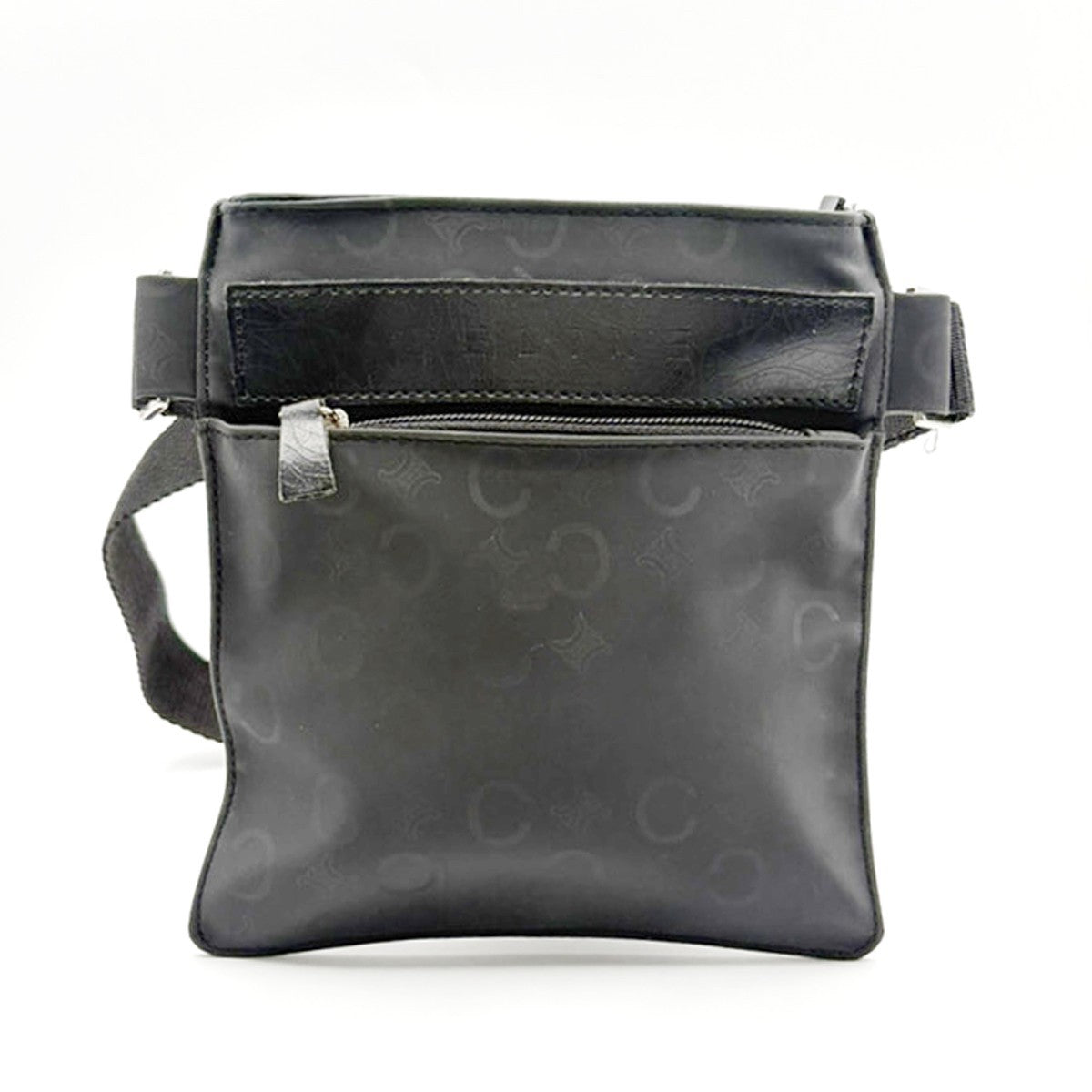 Celine Macadam Waist Nylon Black Canvas Backpack Bag (Pre-Owned)