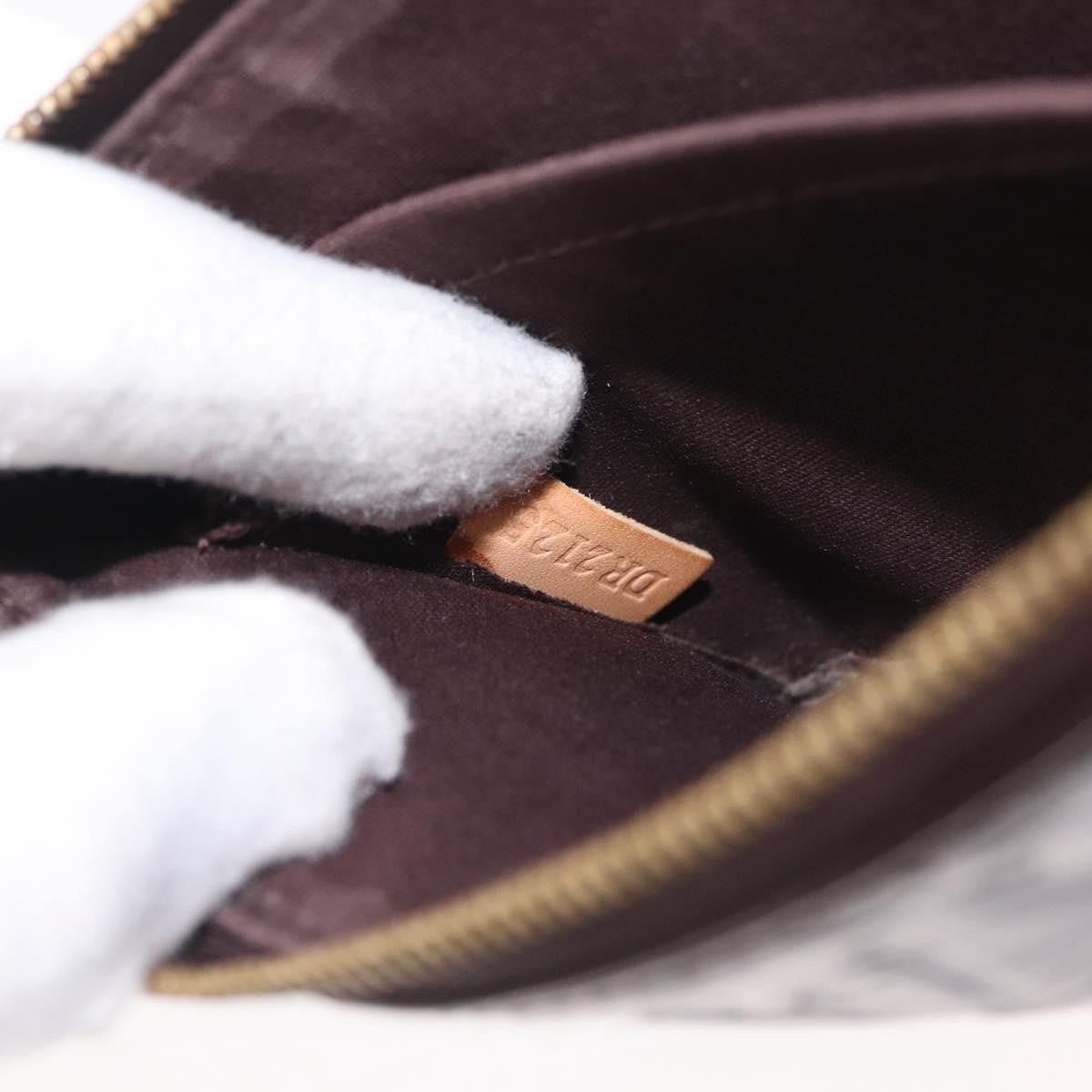 Louis Vuitton Lexington Pochette Monogram Vernis Brown Patent_Leather Clutche & Pouche Bag (Pre-Owned)