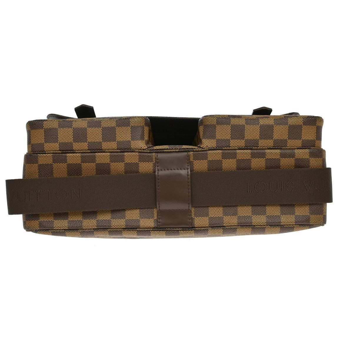 Louis Vuitton Broadway Damier Ebene Brown Canvas Handbag (Pre-Owned)