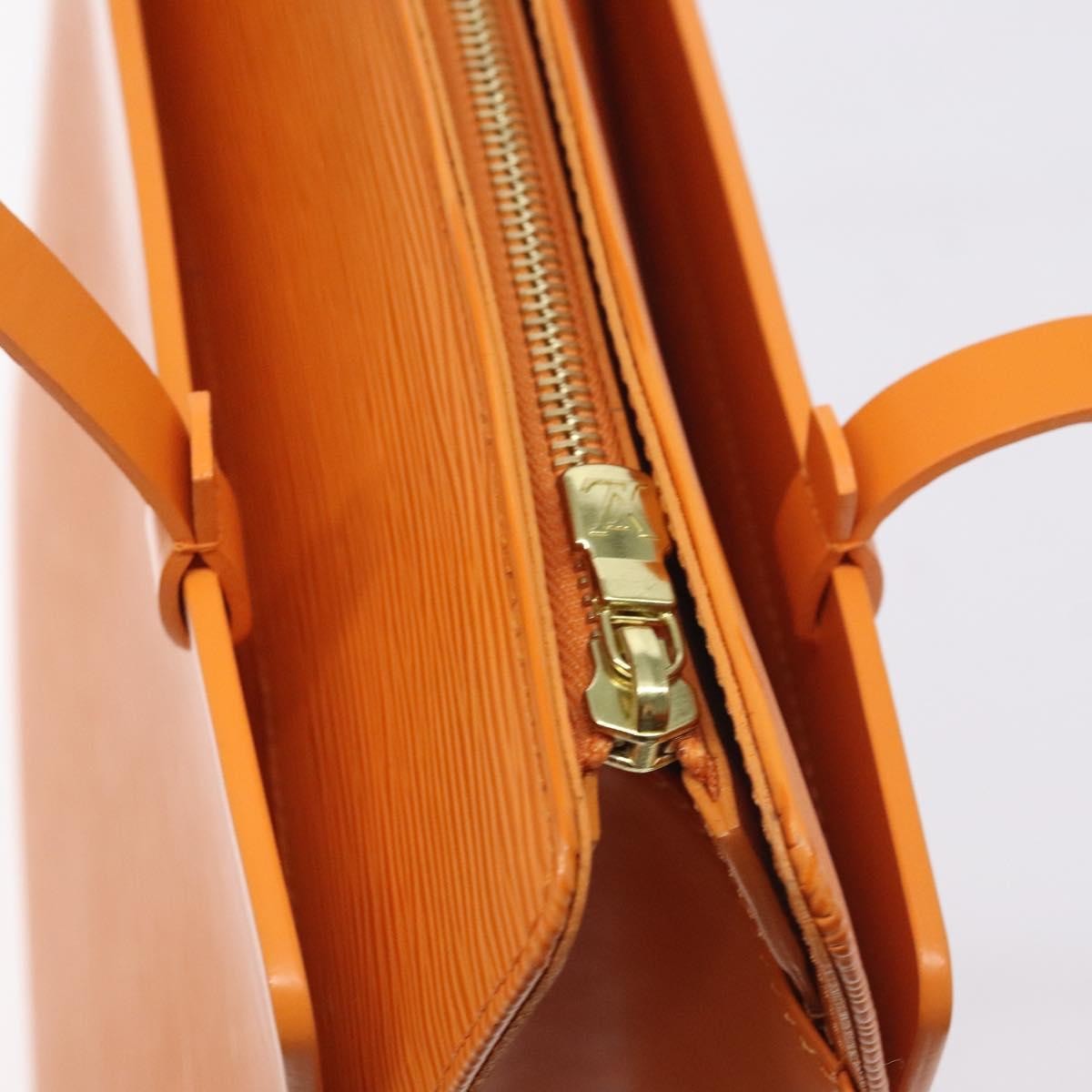 Louis Vuitton Croisette Epi Leather Orange Leather Handbag (Pre-Owned)