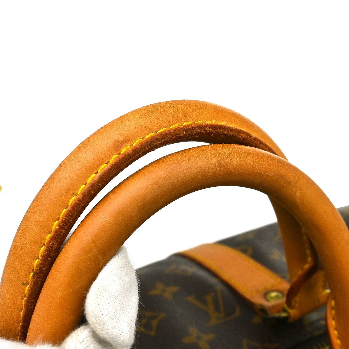 Louis Vuitton Keepall Monogram Brown Canvas Travel Bag Bag (Pre-Owned)