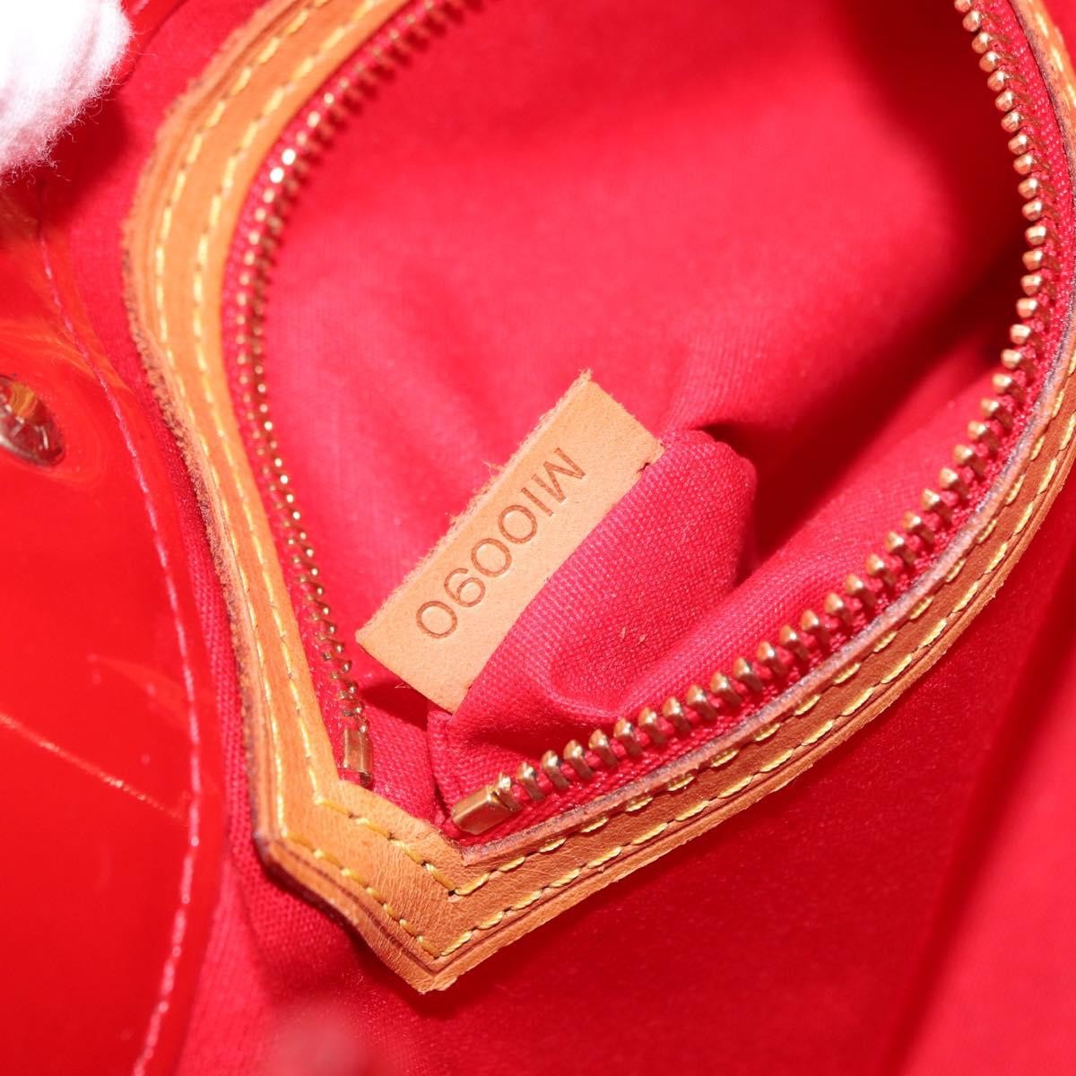 Louis Vuitton Reade Monogram Vernis Red Patent_Leather Handbag (Pre-Owned)