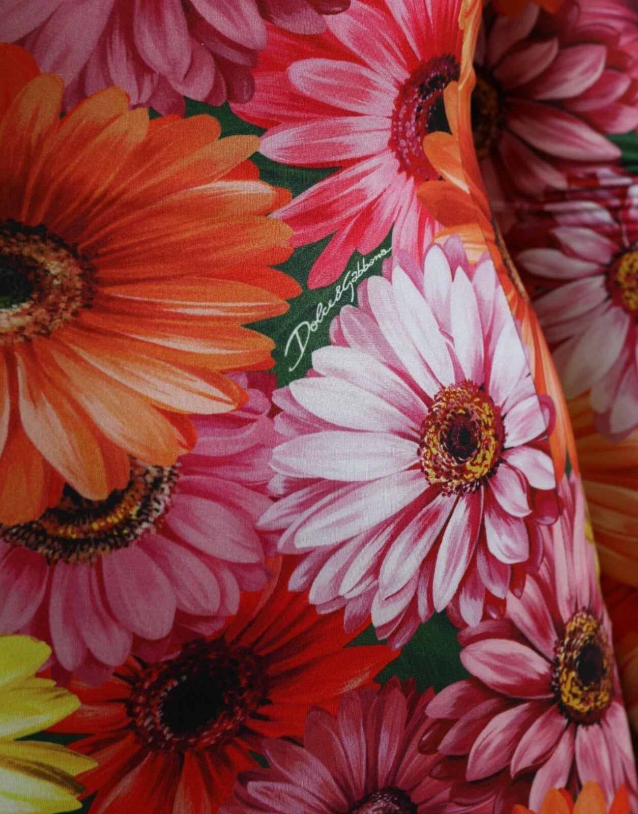 Dolce & Gabbana Multicolor Floral Print Sheath Mini Women's Dress (Pre-Owned)