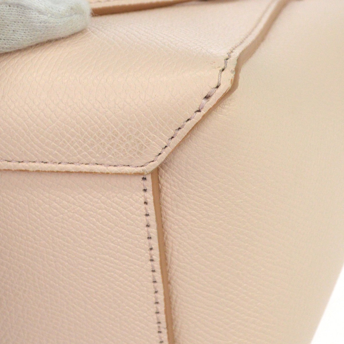 Celine Belt Leather Pink Leather Handbag (Pre-Owned)