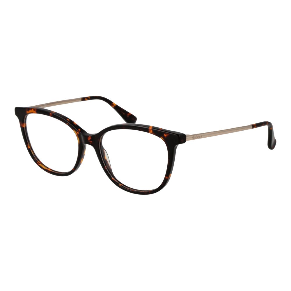 Max Mara Brown Acetate Glasses Women's (Frames)