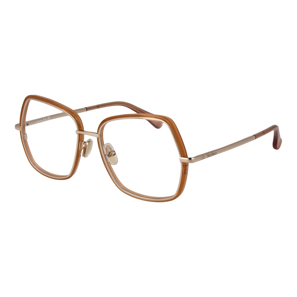 Max Mara Gold Metal Glasses Women's (Frames)