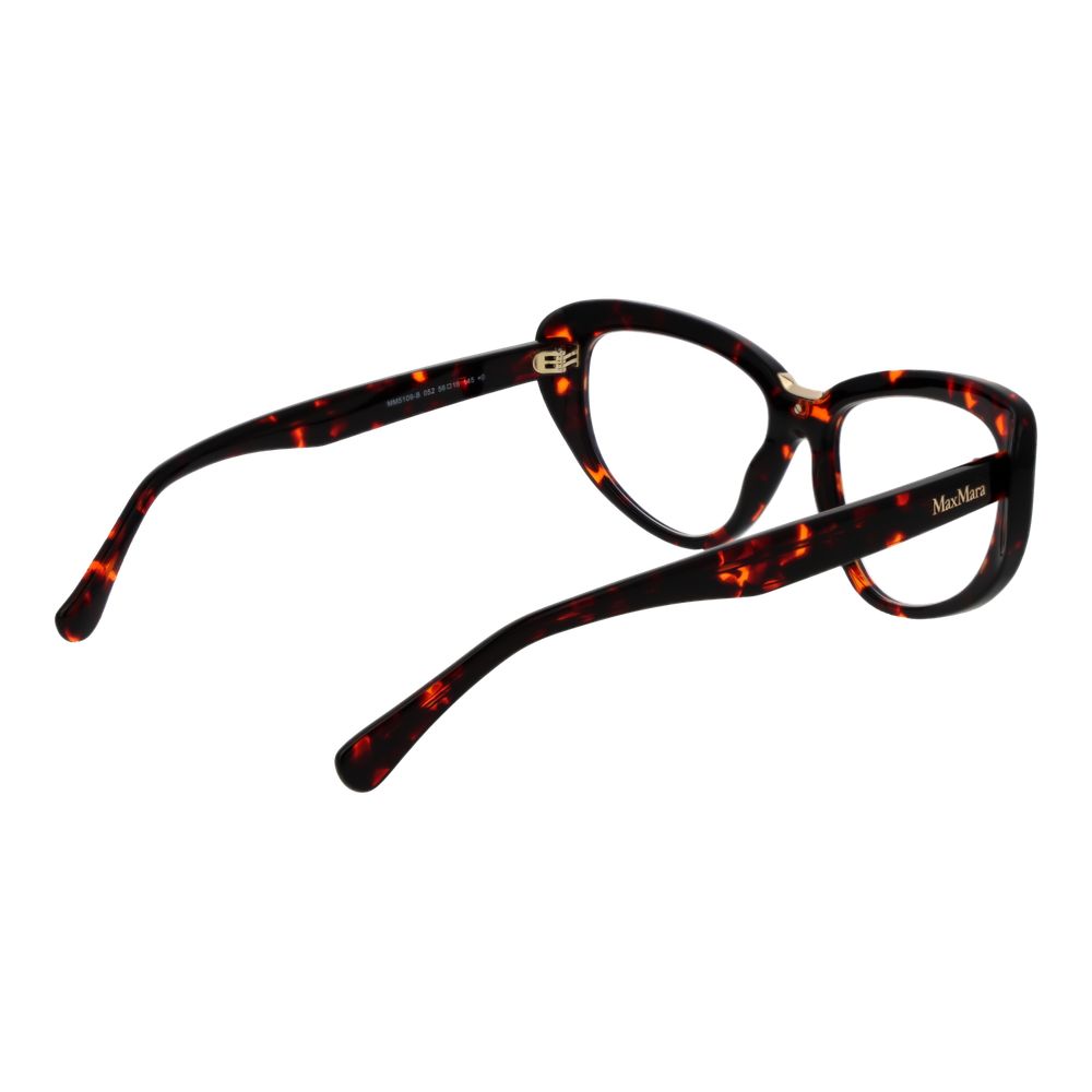 Max Mara Brown Acetate Glasses Women's (Frames)