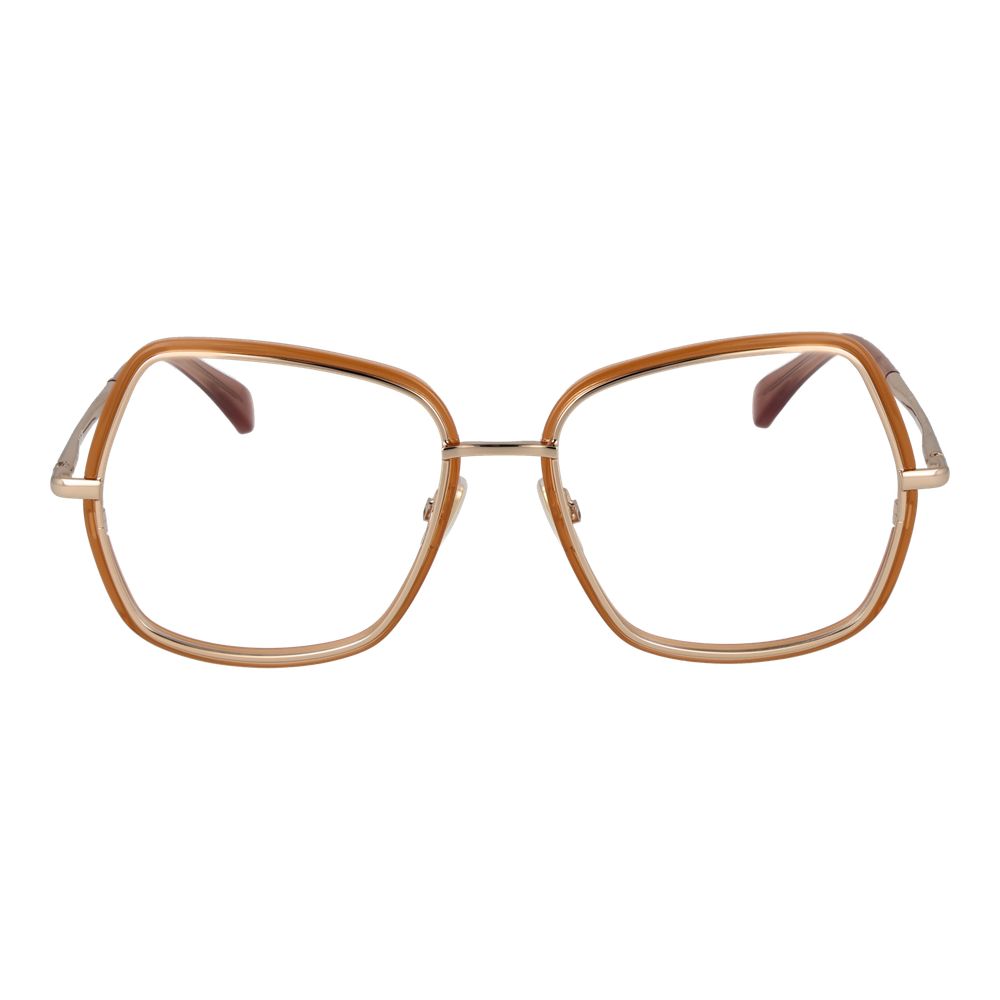 Max Mara Gold Metal Glasses Women's (Frames)