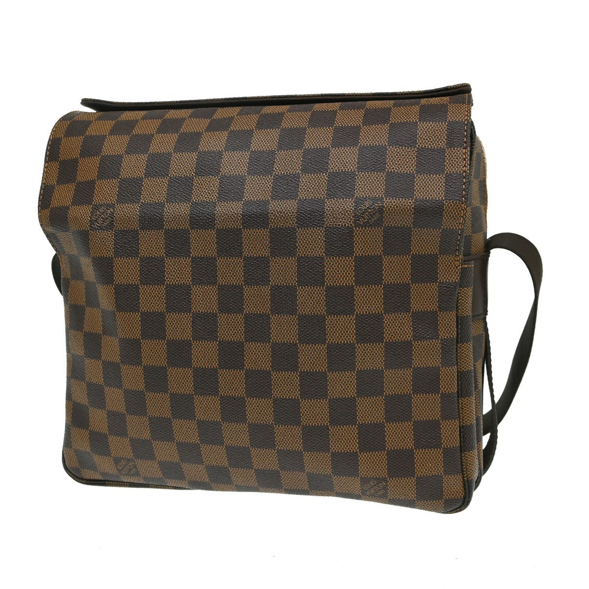 Louis Vuitton Naviglio Damier Brown Canvas Shoulder Bag Bag (Pre-Owned)