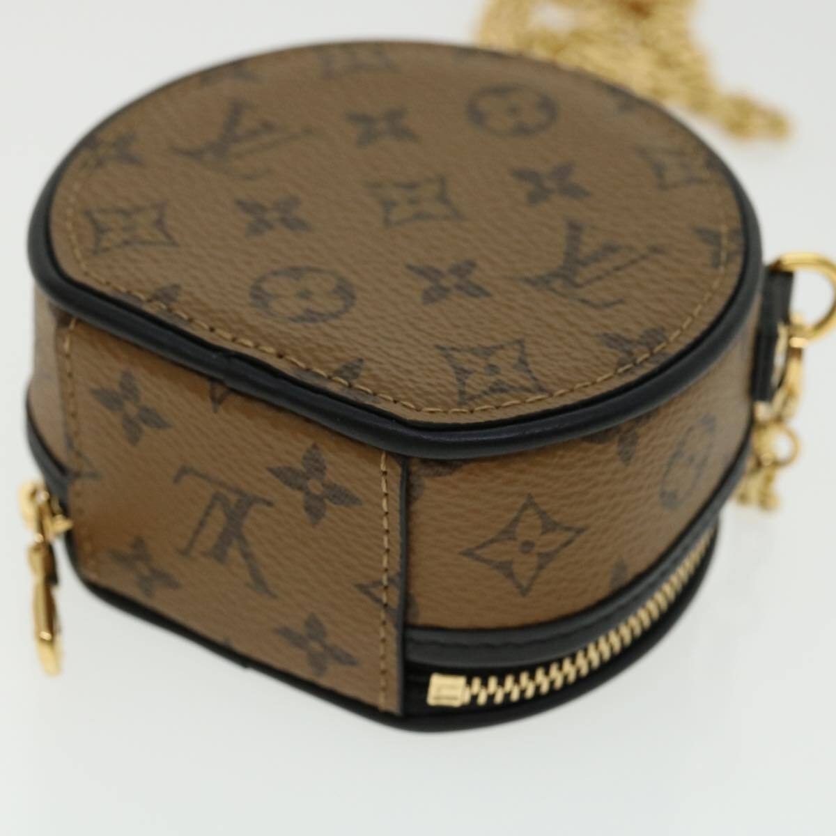 Louis Vuitton Boite Chapeau Souple Reverse Monogram Giant Brown Canvas Bag (Pre-Owned)