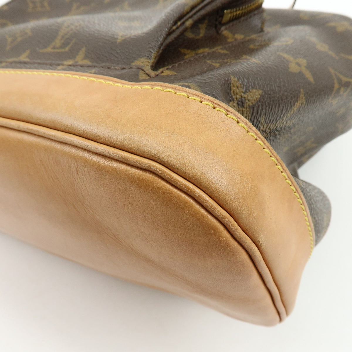 Louis Vuitton Vintage Montsouris Monogram Canvas Brown Canvas Backpack Bag (Pre-Owned)