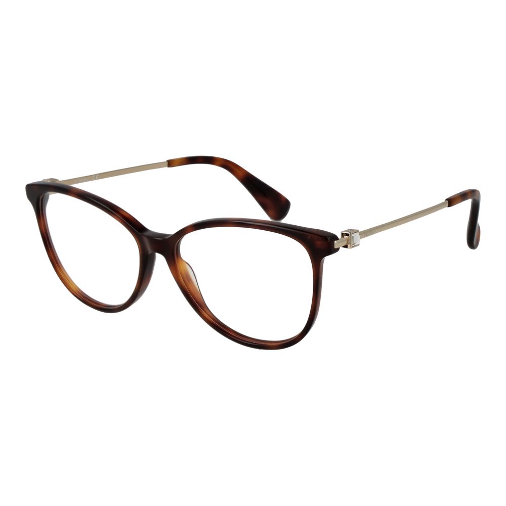 Max Mara Brown Metal & Plastic Glasses Women's (Frames)