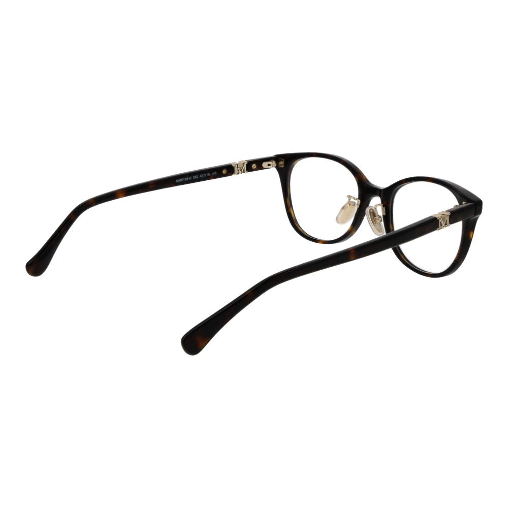 Max Mara Brown Acetate Glasses Women's (Frames)